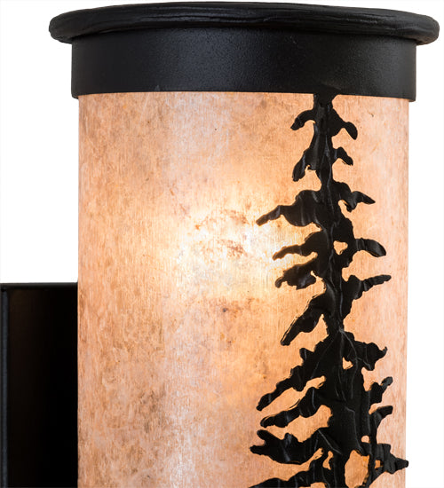 5" Wide Tall Pines Wall Sconce