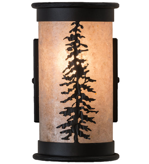 5" Wide Tall Pines Wall Sconce