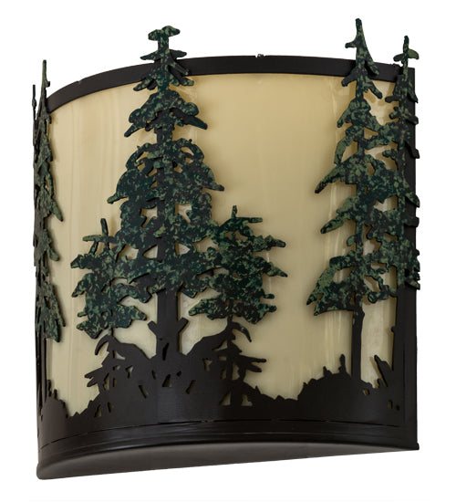 12"W Tall Pines Wall Sconce