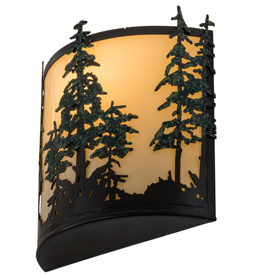 12"W Tall Pines Wall Sconce