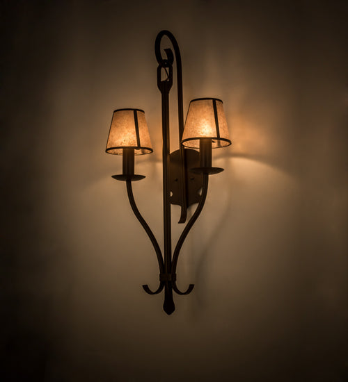 20"W Nehring 2 Lt Wall Sconce