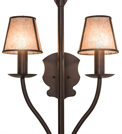 20"W Nehring 2 Lt Wall Sconce