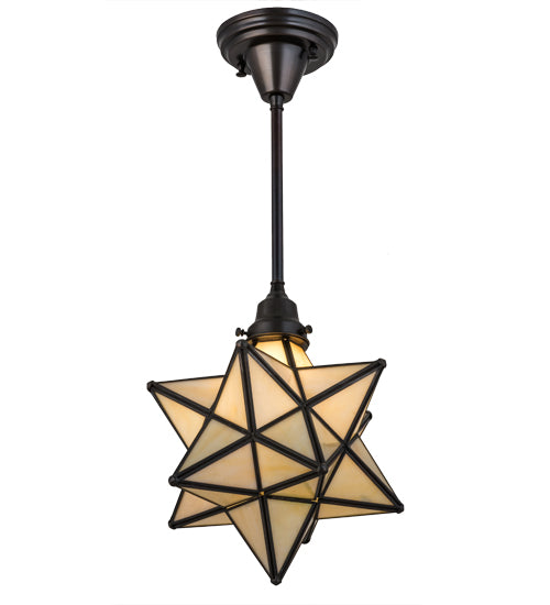 12"W Moravian Star Pendant