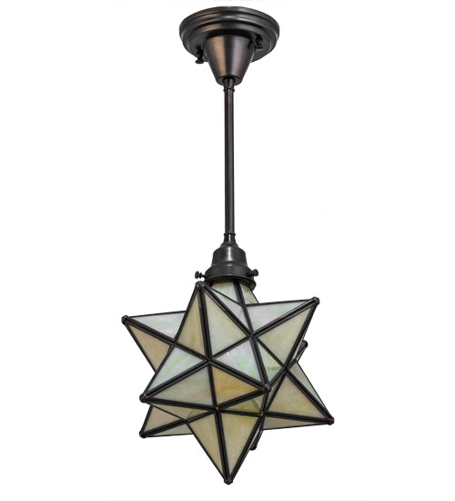 12"W Moravian Star Pendant