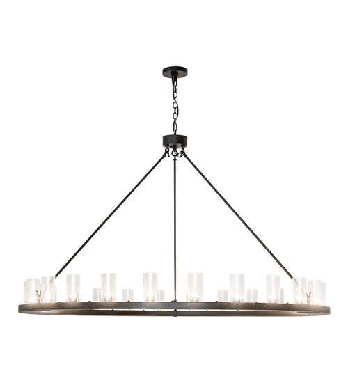 72" Wide Loxley 24 Light Chandelier