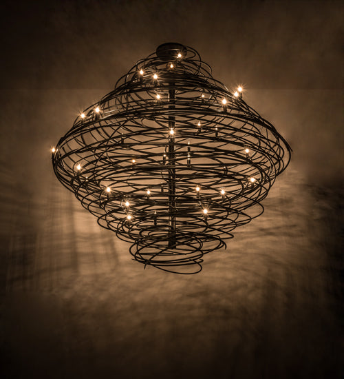 79" Wide Cyclone 36 Light Chandelier