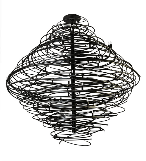 79" Wide Cyclone 36 Light Chandelier