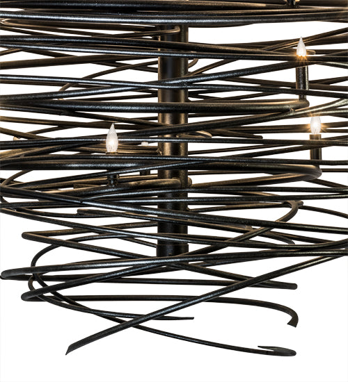 79" Wide Cyclone 36 Light Chandelier