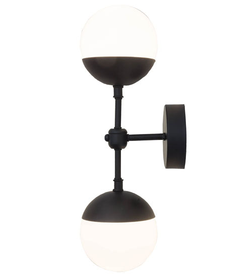 6" Wide Bola Deux Wall Sconce