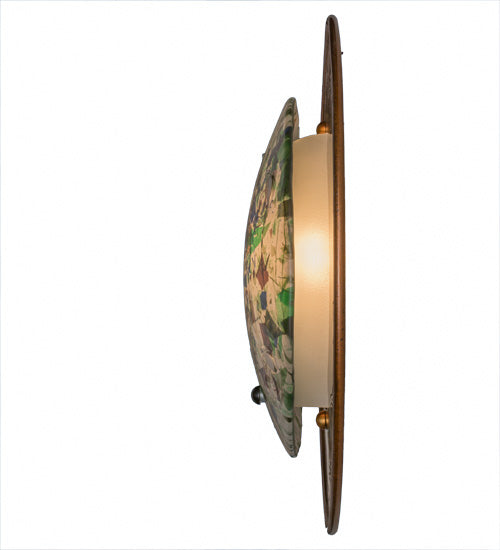 16"W Metro Fusion Super Nova Wall Sconce