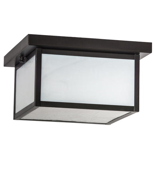 12"Sq Hyde Park Prime Flushmount