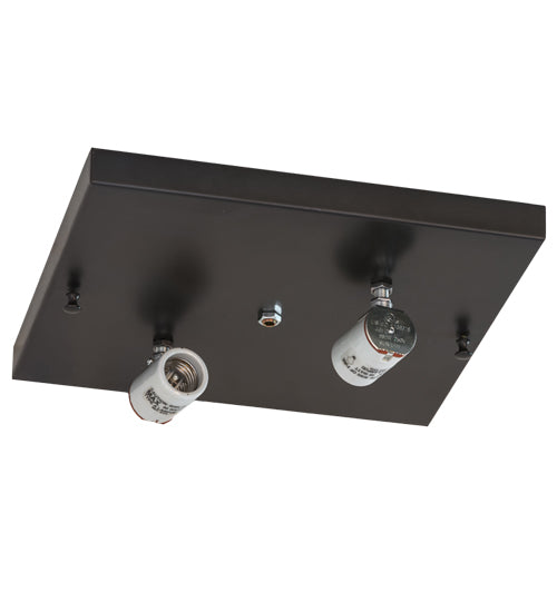 12"Sq Hyde Park Prime Flushmount