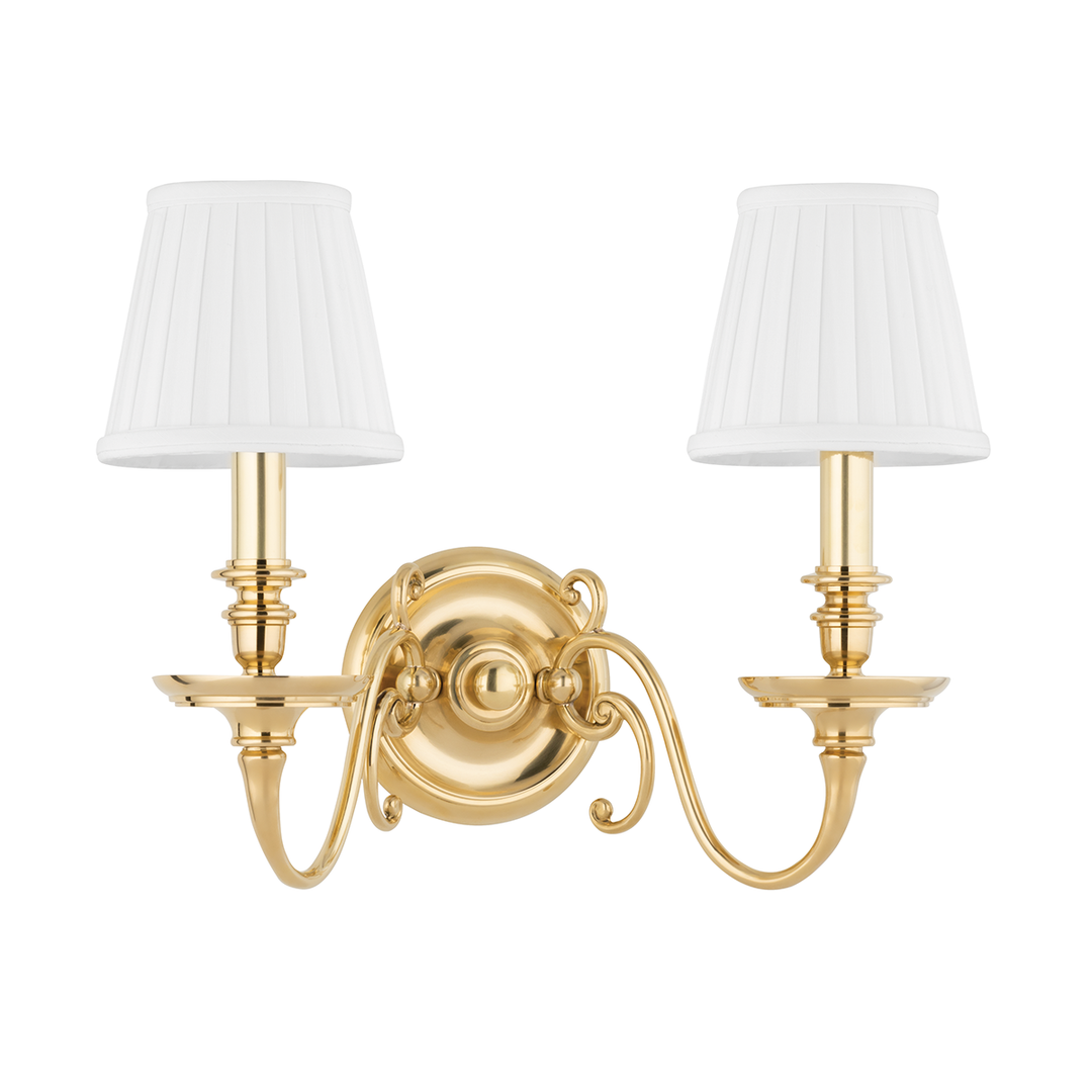 Charleston Wall Sconce 16" - Aged Brass