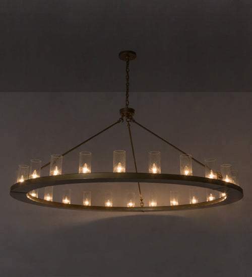 72" Wide Loxley 24 Light Chandelier