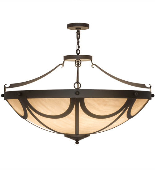 42"W Carousel Inverted Pendant