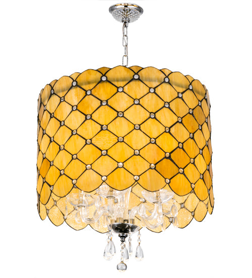 25" Wide Giacomo Gatsby 5 Light Chandelier