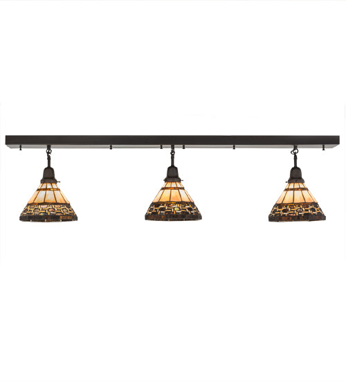 52"L Ilona 3 Lt Island Pendant