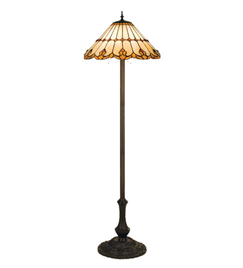 63"H Nouveau Cone Floor Lamp