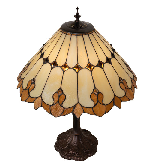 28.5"H Nouveau Cone Table Lamp