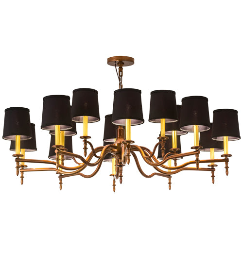 52" Wide Toby 15 Light Chandelier