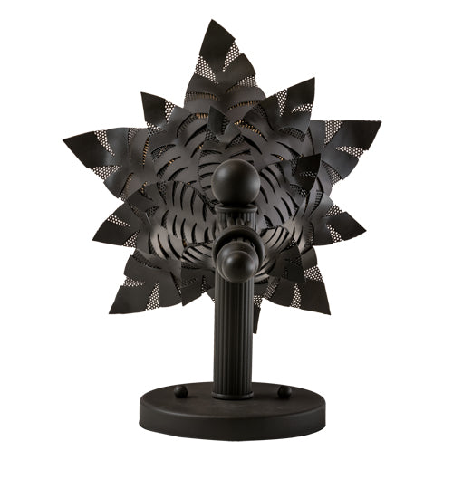 10"W Tropical Palm Wall Sconce