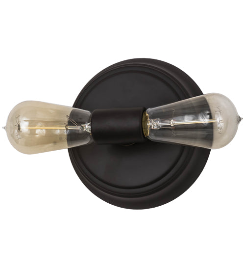 6.5"W Alva 2 Lt Wall Sconce