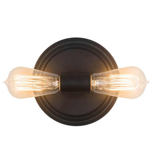 6.5"W Alva 2 Lt Wall Sconce