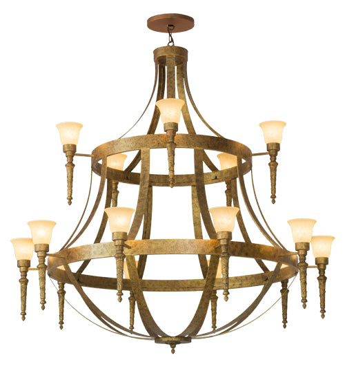 72"W Pontoise 15 Lt Chandelier