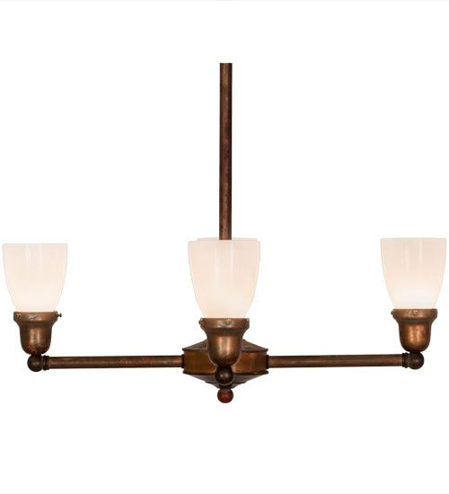 26" Wide Revival Goblet 4 Light Chandelier