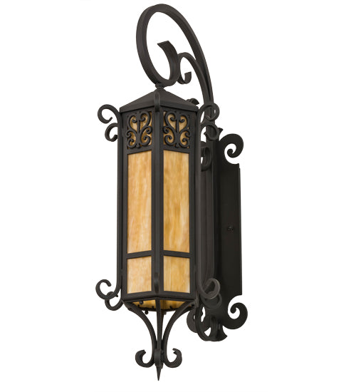 12"W Caprice Lantern Wall Sconce