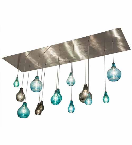 84"L Anjou 14 Lt Cascading Pendant