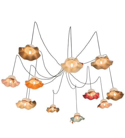 36-450"W Castiliolite Cappelli 12 Lt Pendant