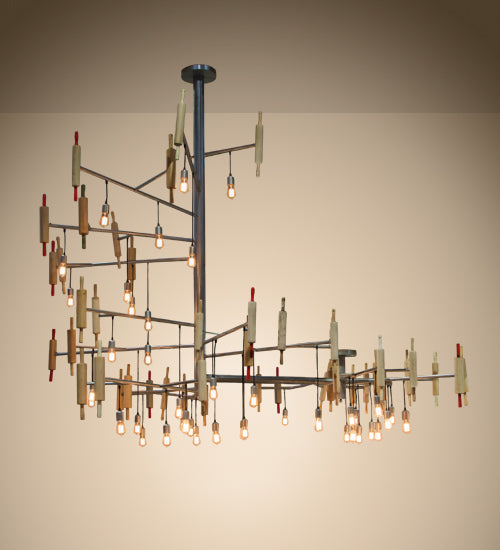 123" Long Alva Kavel Chandelier