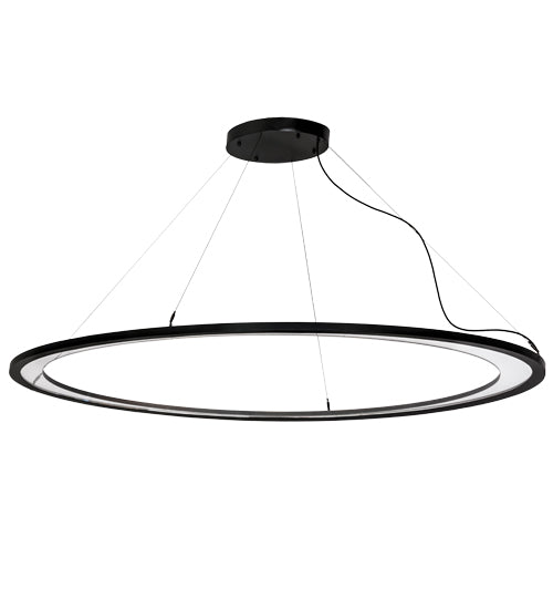 73"L Anillo Ellipse Oblong Pendant