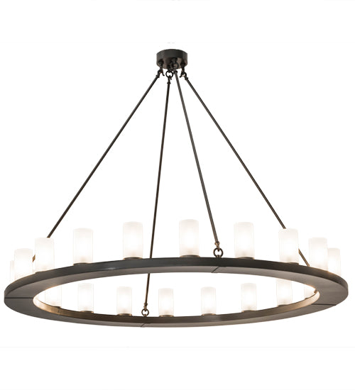 60" Wide Loxley 20 Light Chandelier