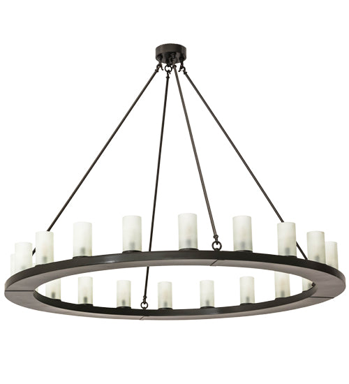 60" Wide Loxley 20 Light Chandelier