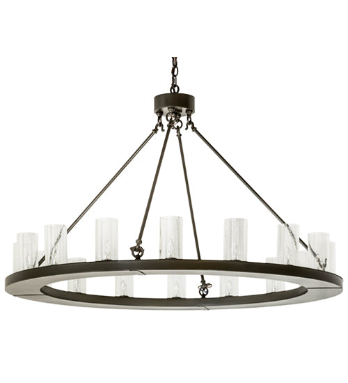 48"W Loxley 16 Lt Chandelier