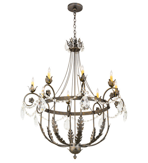 40" Wide Antonia 8 Light Chandelier