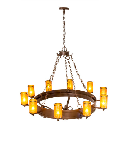 60"W Parnella 10 Lt Chandelier