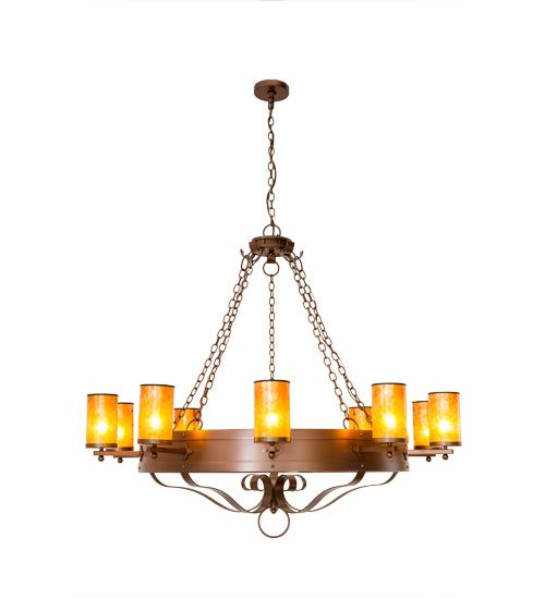 60"W Parnella 10 Lt Chandelier