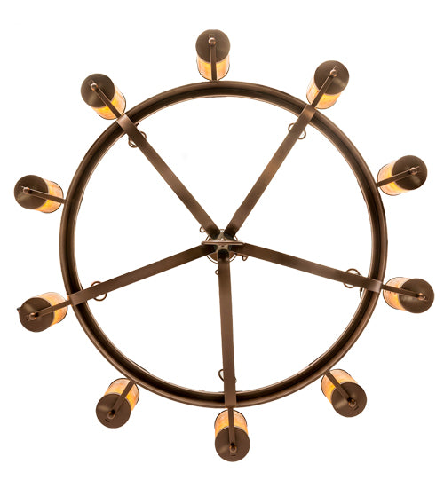 60"W Parnella 10 Lt Chandelier