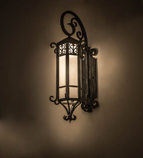 12" Wide Caprice Lantern Wall Sconce