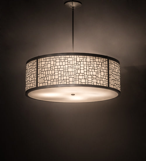 36" Wide Cilindro Deco Pendant