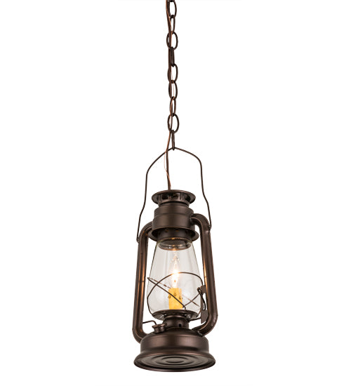 7"W Miners Lantern Mini Pendant