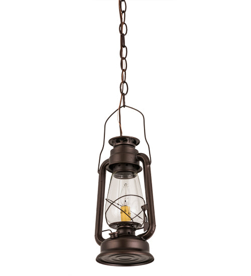 7"W Miners Lantern Mini Pendant