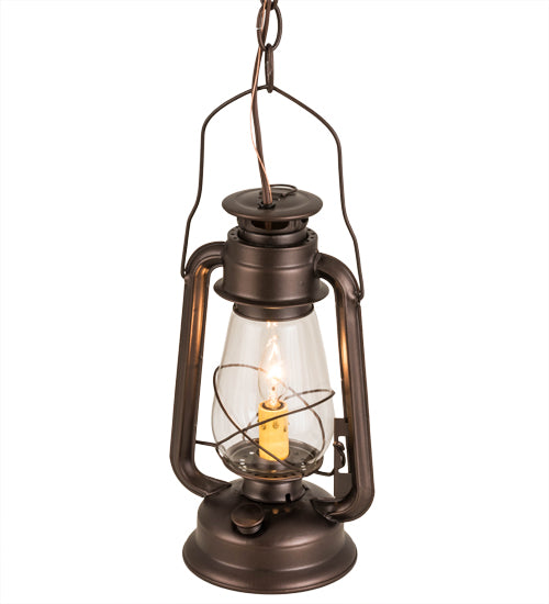 7"W Miners Lantern Mini Pendant