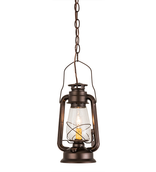 7"W Miners Lantern Mini Pendant