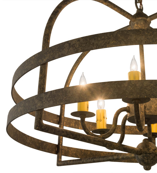 22" Wide Aldari 6 Light Chandelier