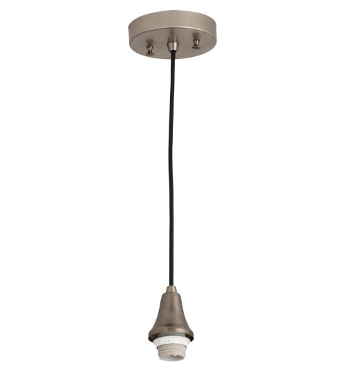 5"W Brushed Nickel 1 Lt Pendant Hardware