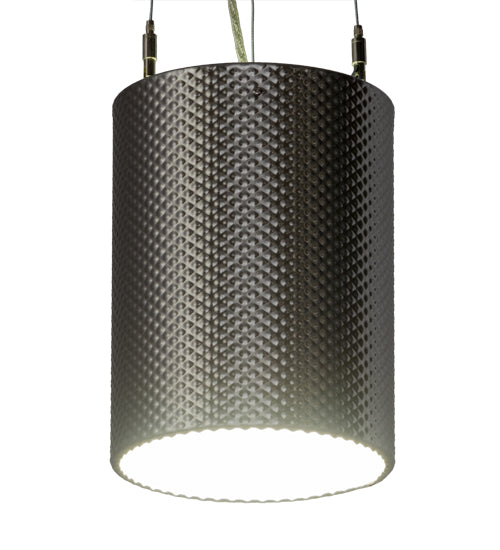 7.5" Wide Cilindro Metal-Tex Pendant